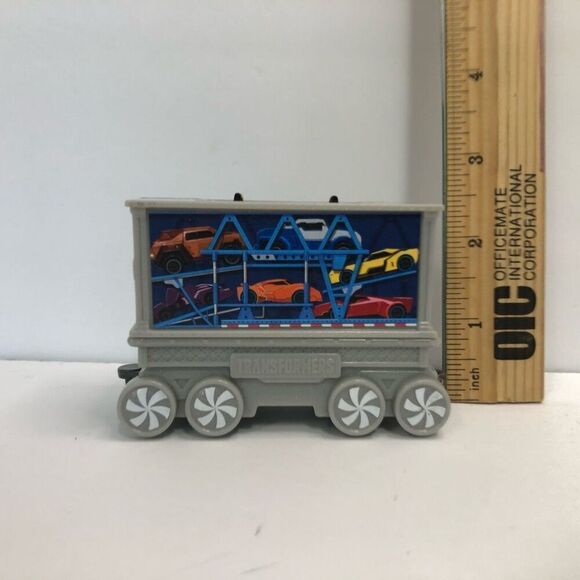 2017 mcdonalds happy meal holiday express transformers bumblebee train toy - Picture 2 of 7